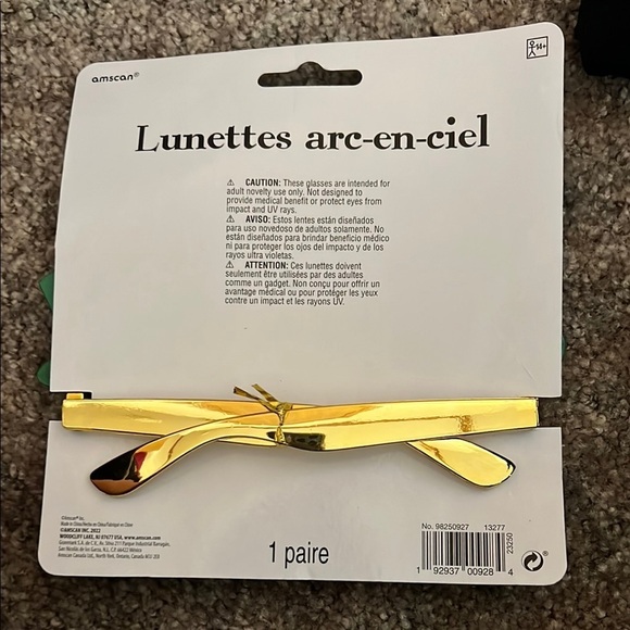 🩵5/$15🩵 NWT Amscan Rainbow St Patrick’s Day Glasses - Picture 2 of 2